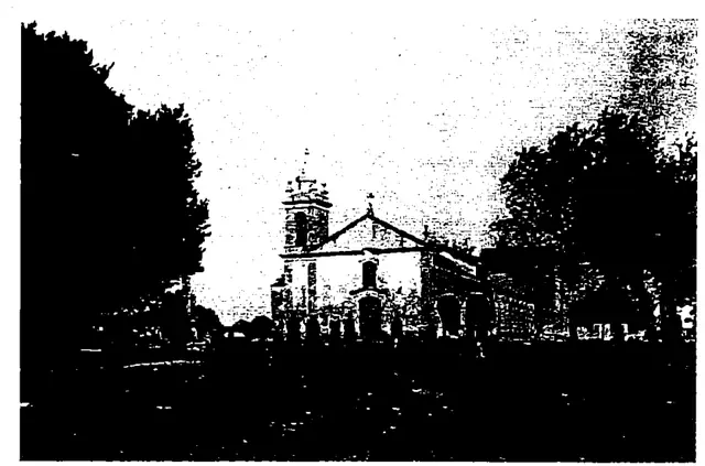 A antiga igreja paroquial de Fátima, 1917(?)