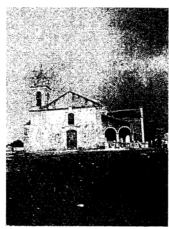 The old parish church of Fátima under reconstruction, 1917: Original scan